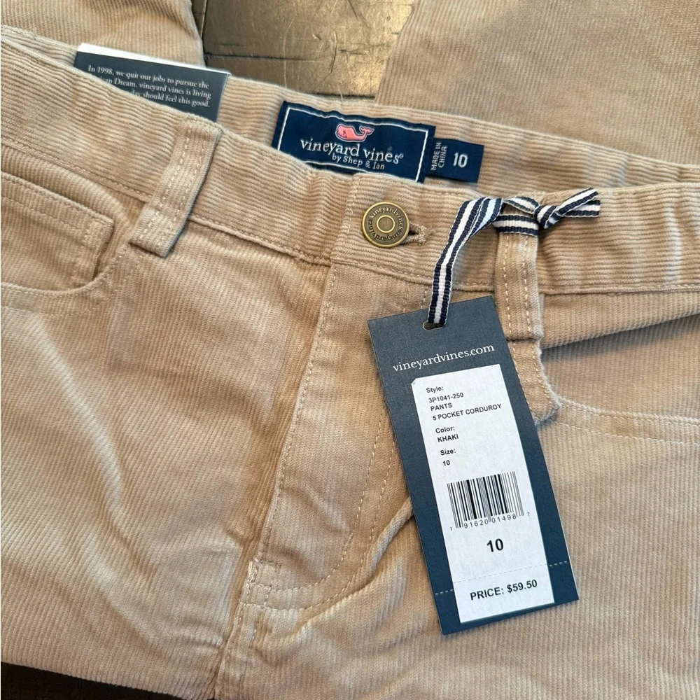 Vineyard Vines Boy’s Corduroy Pants NWT